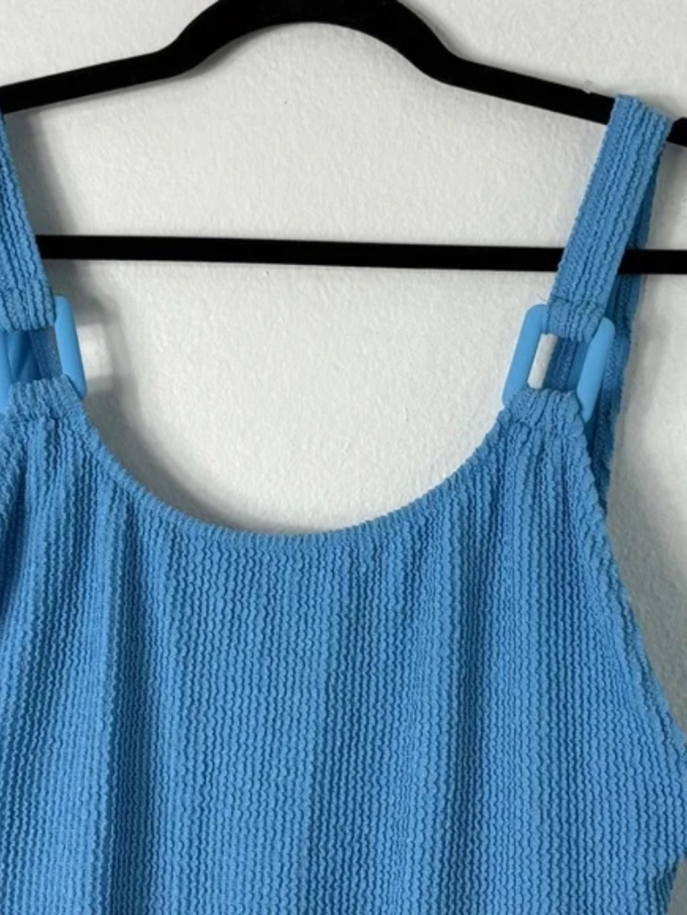 NWT Aerie Shimmery Crinkle Birthday Scoop Cheekiest One Piece Swimsuit Size XL - Picture 4 of 7